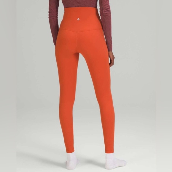 Lululemon Align Super-High-Rise Pant 28" in Canyon Orange - Picture 1 of 6
